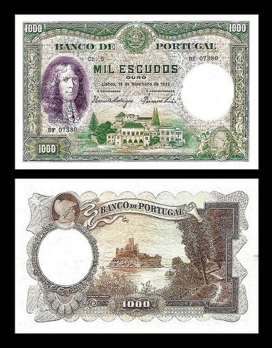 2x 50,500, 1,000 Escudos - Issue 1932 & 1934 Chapa 5 - Reproduction - 14 - 第 4/6 張圖片