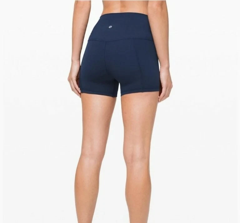 NEW LULULEMON ALIGN SHORTS 4 TRUE NAVY MULTIPLE SIZES