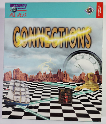 Sammler PC Spiel Connections It's a Mind Game  1996 Discovery Channel big Box