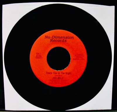 JOE MILO: Touch You In The Night~Rare Soul & Funk 45~NU-DIMENSION #520544-7