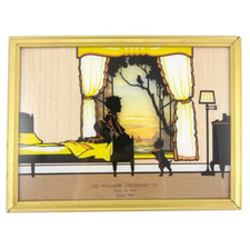 8" Les Williams Chevrolet Co. Tripp South Dakota Advertising Silhouette Picture