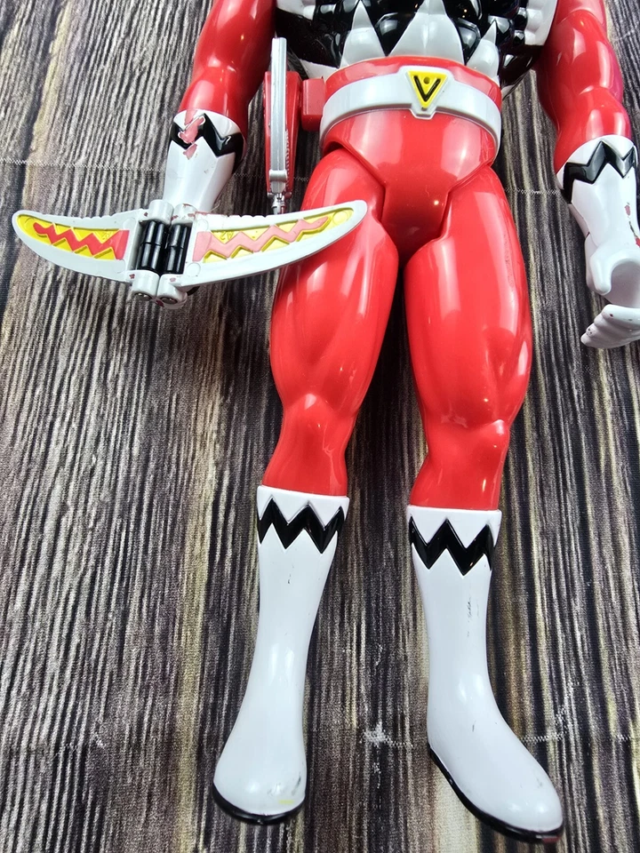 De Colección Power Rangers Walkie Talkie Set 9" Figuras 1999 Rojo Azul Rangers LEER Sin Probar Foto 3 de 4