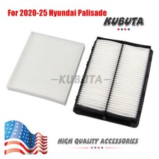 Premium COMBO Set Engine Air Filter & Cabin Air For 2020-25 Hyundai Palisade