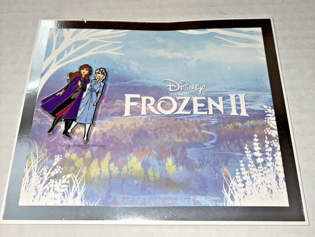 Disney Movie Club VIP Pin Anna & Elsa with COA