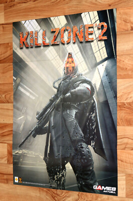 Need for Speed Underground / Killzone 2 PlayStation 3 Very Rare Poster 80x56cm