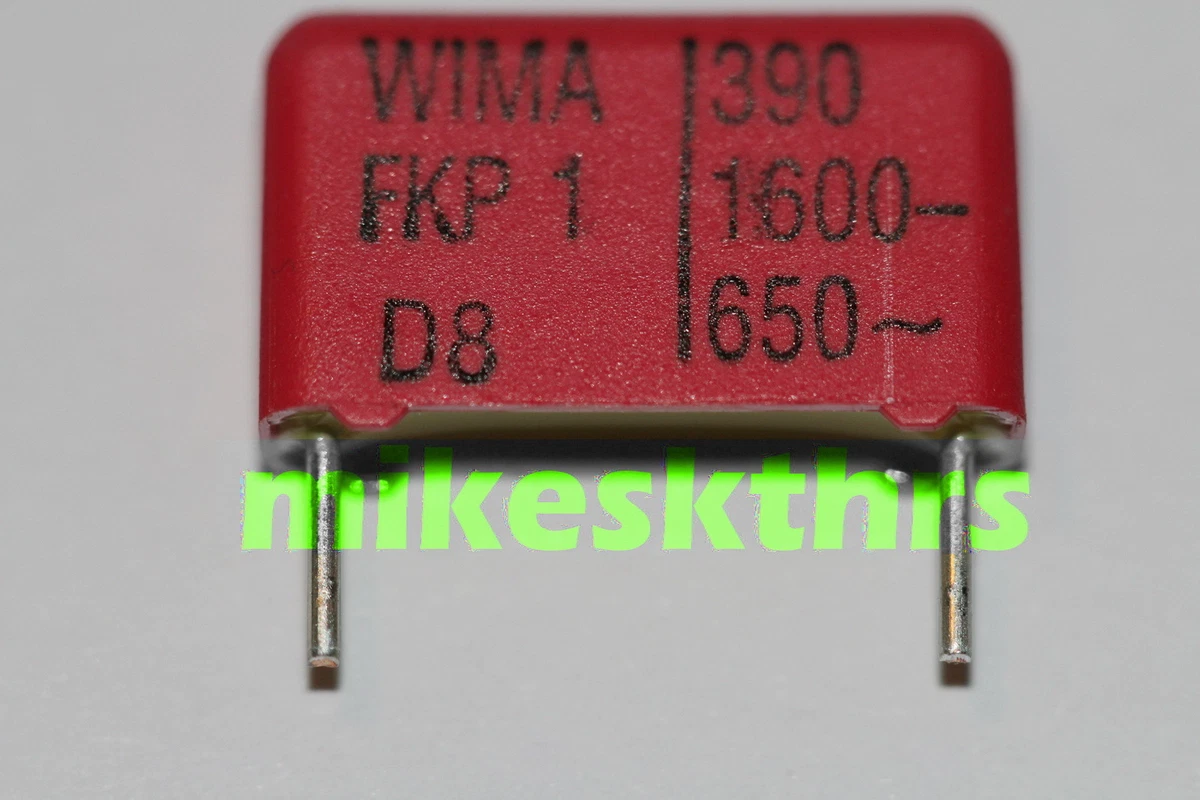 Condensatori WIMA FKP2 10 Da 1000pF 63V, Qualità Tedesca Per Circuiti Di Precisione Condensatore Film 63V 1000pF - Foto 2