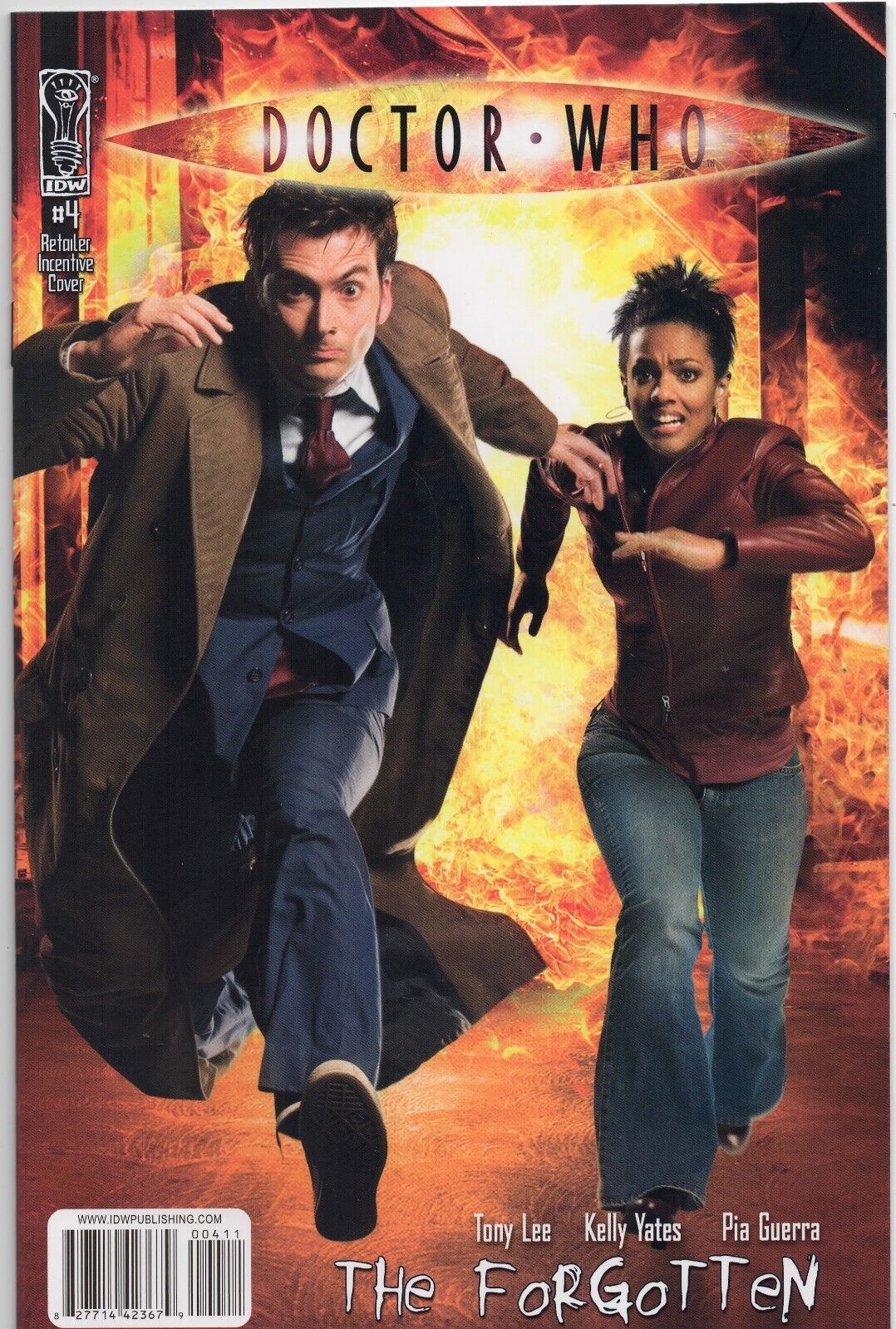 Doctor Who The Forgotten #4 RI Retailer Incentive Photo Variant Cover IDW NM