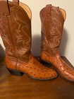 NOCONA "Ostrich" Full Quill  8D  Cowboy Boots — photo 6
