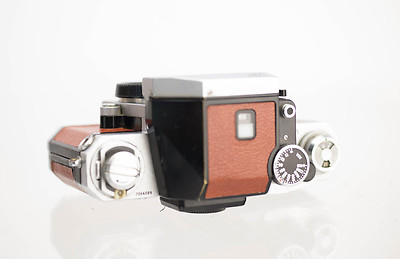 Cover Di Ricambio Nikon Nikomat FT-N Taglio Laser - Pelle - Foto 2