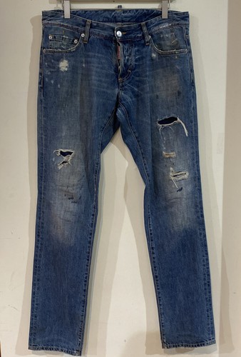 DSQUARED2 DISTRESSED JEANS MENS SIZE 48 