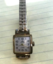 MEISTER - ANKER LADIES WRISTWATCH VINTAGE 1950S  GOLD FILLED CASE