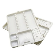 Dental Disposable Instruments Set Up Tray Segregated Divided Partition Pallets