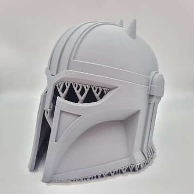 Armorer Helmet with Visor | Screen Accurate | Raw DIY Kit Scaled for You!