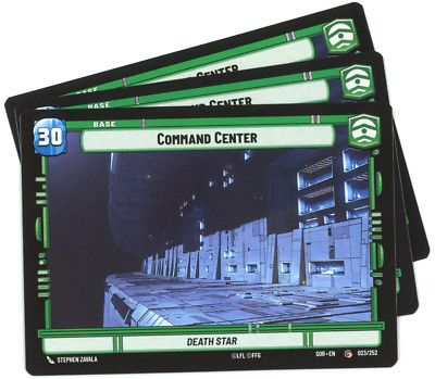 x3 Command Center (Shield) - Spark of Rebellion (SOR) - Star Wars