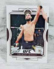 2021 PANINI CHRONICLES UFC #44 "KHAMZAT CHIMAEV" RC ROOKIE CARD (LEGACY) BORZ!