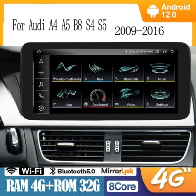 10.33'' for AUDI A4 A5 2009-2016 Touch Screen Carplay Android 13 Headunit Radio