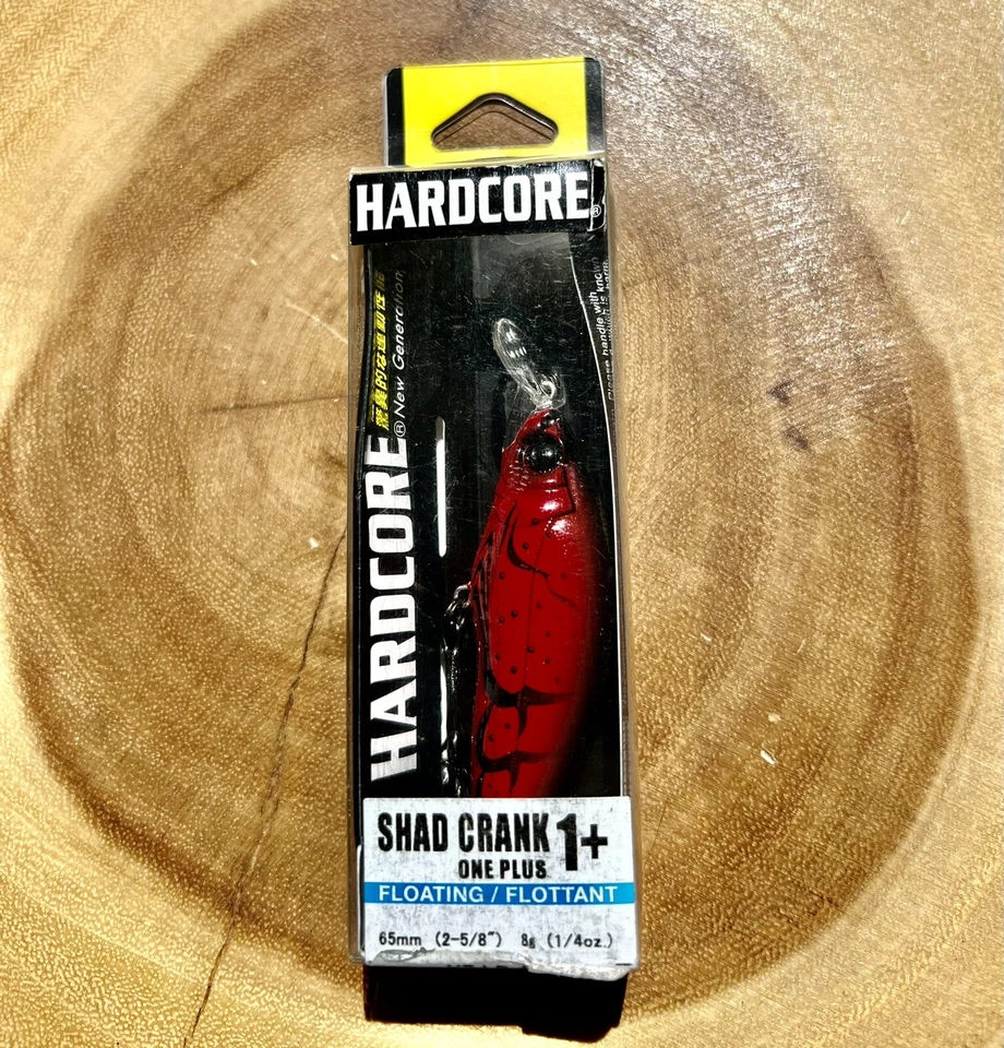 Duel Hardcore, Yo-Zuri, SHAD CRANK 1+ One Plus, Bajo, ¡Envío Gratis! ¡NUEVO CON ETIQUETAS! Foto 3 de 4