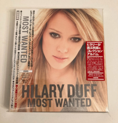 Hilary Duff Most Wanted Limited Edition CD + DVD Set Japan Import LIKE NEW