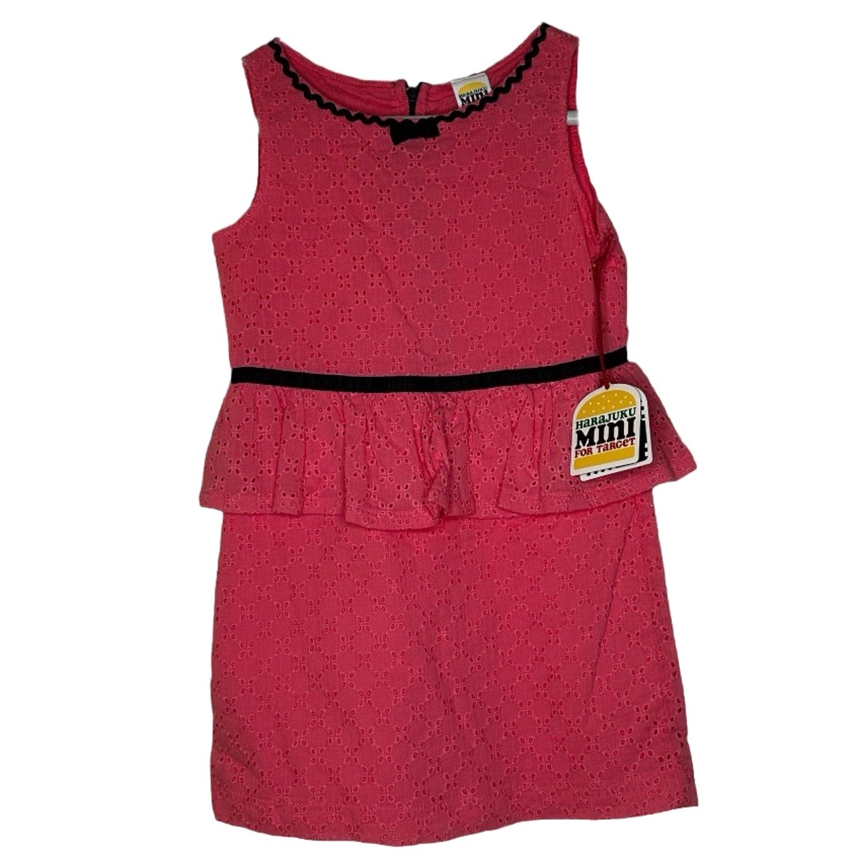 harajuku mini for target dress Harajuku Mini Target Girls XS 4/5 Hoilday Red Black Plaid Tartan Dress  Tuelle