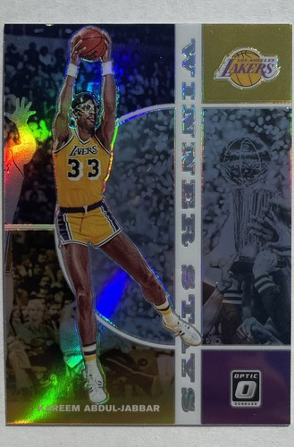 Kareem Abdul Jabbar [Holo] #3 2019 Panini Donruss Optic Winner Stays card