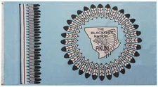 3x5 The Blackfeet Nation Pikuni Premium 100D Woven Poly Nylon 3'x5' Flag Banner