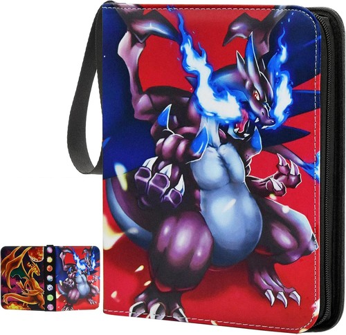 Pokemon Jumbo Cards Pokemon Card Binder - Holds 900 Cards, Includes 50  Removable Sleeves 9 Pocket Card Binder