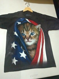 patriotic cat shirt