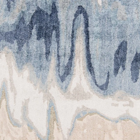 SURYA Gemini Runner Rug, 2'6" X 8', Blue, BRAND NEW, Upgrade your home - Image 2 of 2