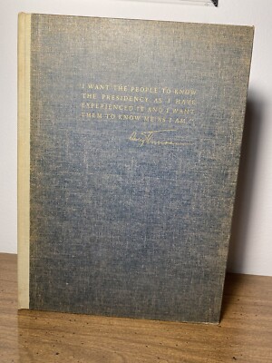 Vintage 1952 Mr. President (Harry S. Truman) William Hillman Alfred Wagg