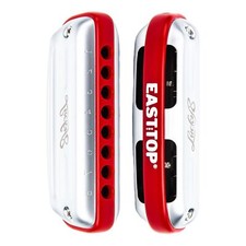 EASTTOP New 8hole Harmonica Blues Diatonic Harmonica Professional Mouth Organ