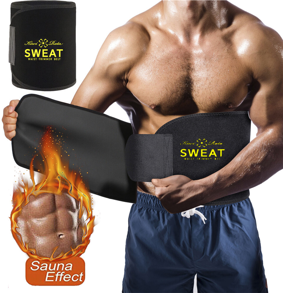 Sport Waist Trainer Weight Loss Women Men Sweat Wrap Thermo Body Shaper Belt Gym