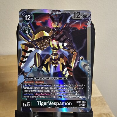 TigerVespamon - BT18-056 SR - Digimon TCG - Special Booster 2.0