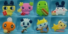 Shogakukan WIZ TV Tokyo Tamagotchi Document Paper Clips Figure Full set of 8
