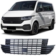 Für VW T6.1 ab 2019- Kühlergrill Sportgrill SCHWARZ MATT ohne Emblem