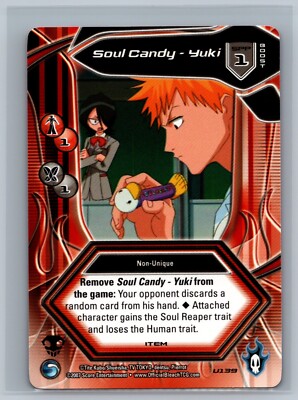 Bleach TCG Soul Candy - Yuki #U139 1st Edition CCG | eBay