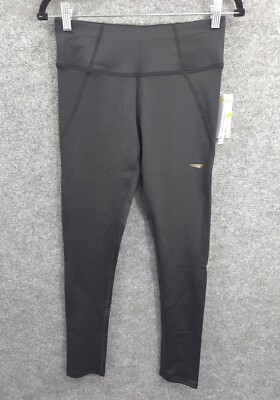 Tommie Copper Fit Compression Leggings Womens Small Mid Rise Skinny Black  NWT