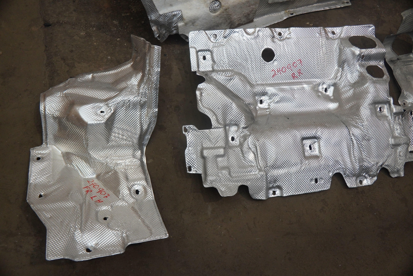 Set 5 Heat Shield Panel Insulation 83951700 86142700 Ferrari California T 2015