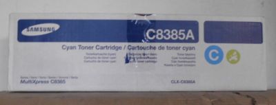 Genuine Samsung CLX-C8385A Toner Cyan MultiXpress C8385 C8385A Box c