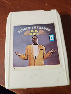 BB KING SINGIN' THE BLUES 8 TRACK TAPE