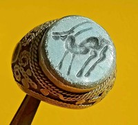 EXTREMELY RARE POST MEDIEVAL ISLAMIC OTTOMAN SILVER INTAGLIO SIGNET ...