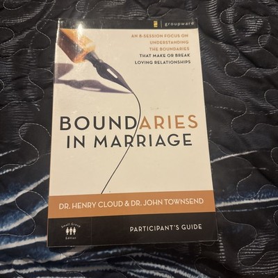 Boundaries in Marriage Participant's Guide