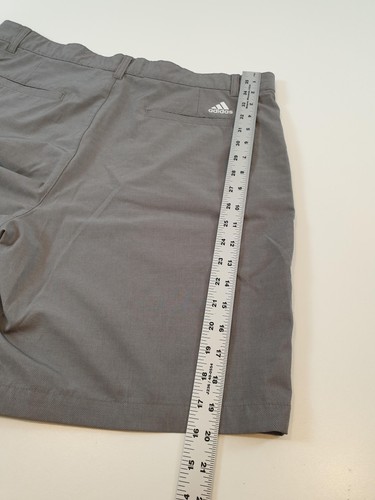Adidas Ultimate 365 Shorts Men's 36 Gray Herringbone Golf Athletic Performance - Picture 12 of 14