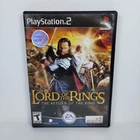 Lord of the Rings The Return of the King Sony PlayStation 2 CIB Tested Free S&H