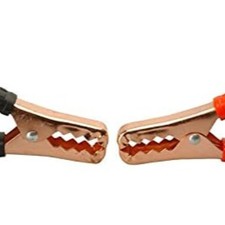 Jumper Cable Replacement Clamps - Color Coated Booster Cable Clip Ends for Jump