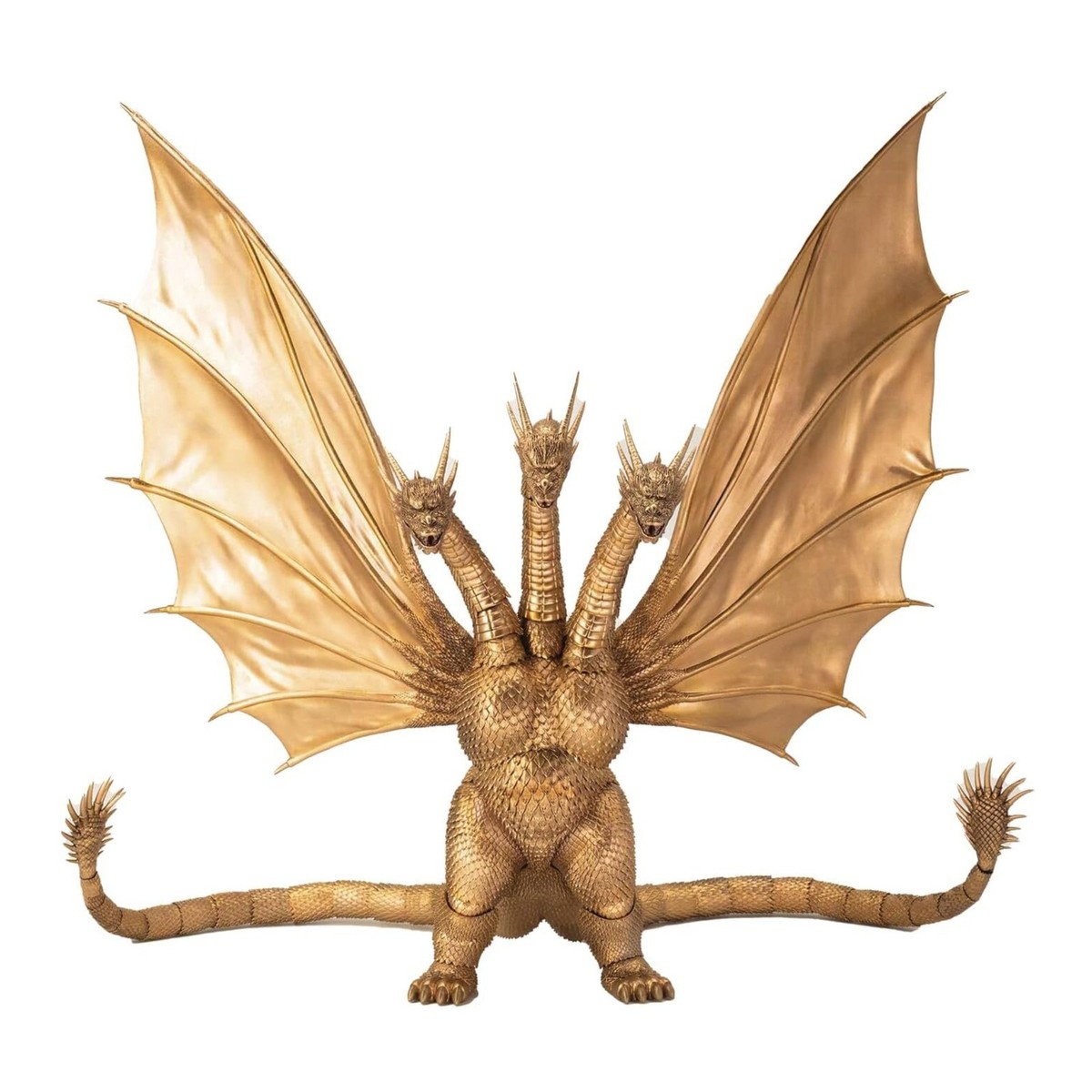 キングギドラフィギュアKING GHIDORAH (1991) ハイヤトイズ Hiya Toys 1991 King Ghidorah Exquisite Basic Series Action Figure