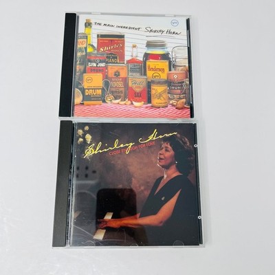 Shirley Horn - The Main Ingredient/Close enough for love 2 CD Lot Jazz Verve