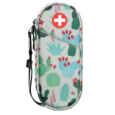 SITHON Medikamenten-Organizer 2 EpiPens Asthma-Inhalator Isol