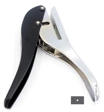 Hand-held 1/8 inch 3mm Round Metal Silver Heavy Duty Single Circle Hole Punch...