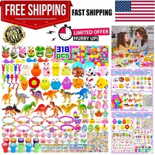 318 pcs Bulk Easter Eggs filled with Toys inside filled Easter Eggs Easter Ba...