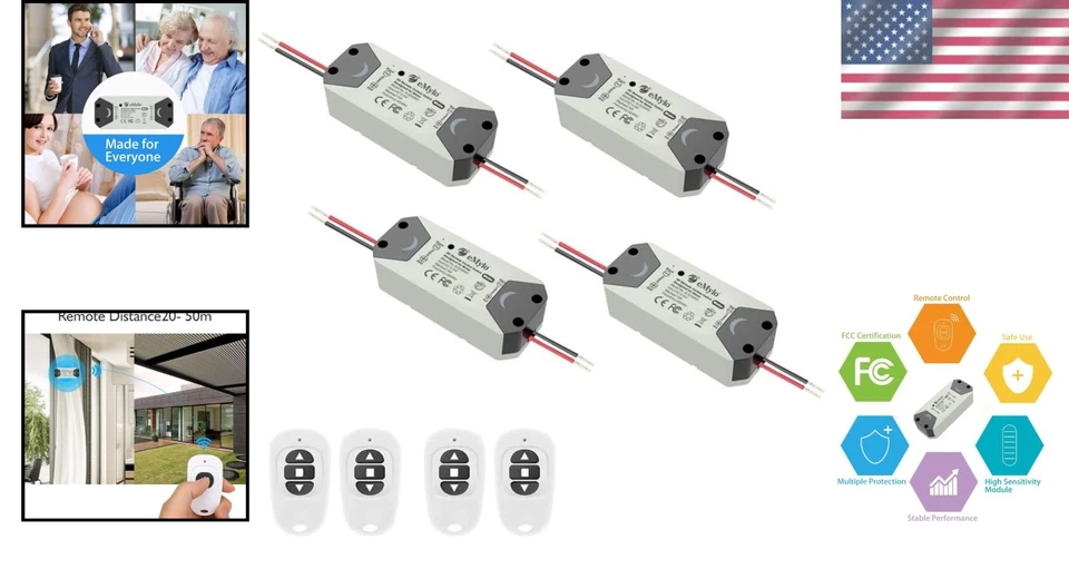 433Mhz Motor Control Switch for Home Automation - Image 2 of 4